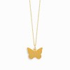 ! colar-nature-borboleta-dourado!