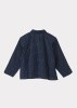 BURDOCK SHIRT NAVY YARN DYED CHECK-1 (1)!