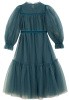 Kate LS Dress Petrol-BACK (1)!
