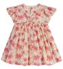! kid-girls-dress-siloa-raspberry-flowers!