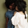 ! blue-mid-length-girl-dress-with-white-polka-dots-emile-and-ida (2)!