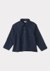 BURDOCK SHIRT NAVY YARN DYED CHECK-0 (1)!